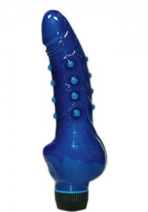 Blue Bubbles Jelly Vibrator