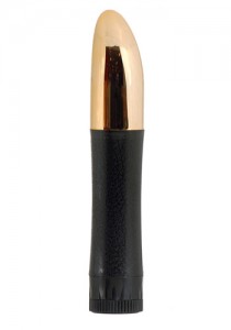 Gold and Black Traditional Vibrator